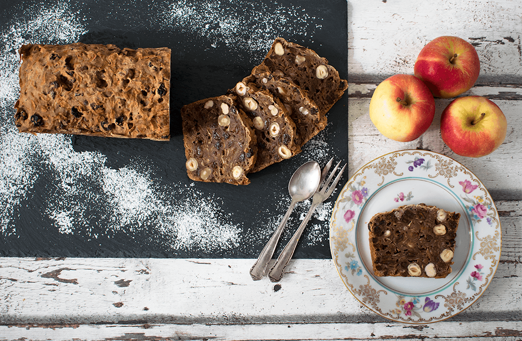 Apfelbrot - auf jeder Kaffeetafel ein Genuss