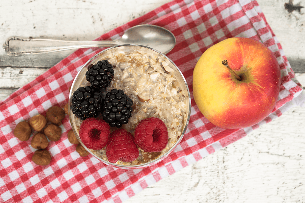 Birchermüsli mit Beeren