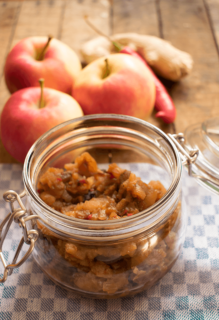 Apfel-Chutney - perfekt zu indischen Gerichten