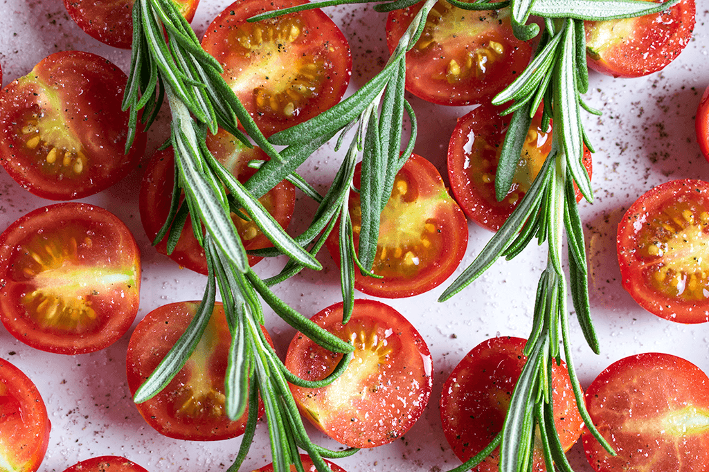 Cherrytomaten mit Rosmarin