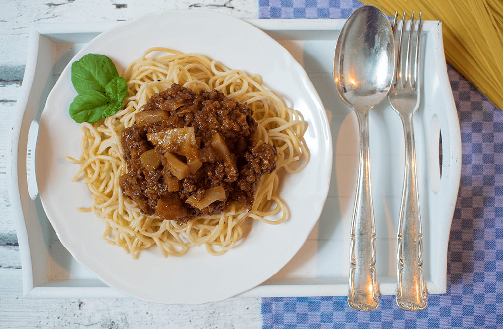 eine vegetarische Fenchelbolognese, Bolognese mit Fenchel