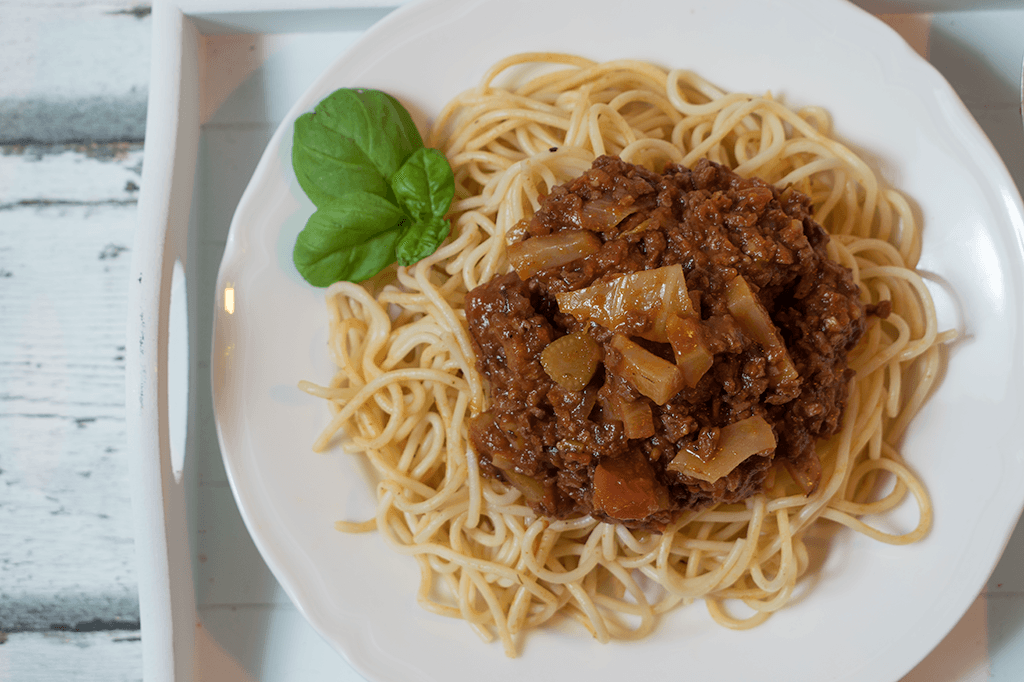 eine vegetarische Fenchelbolognese, Bolognese mit Fenchel