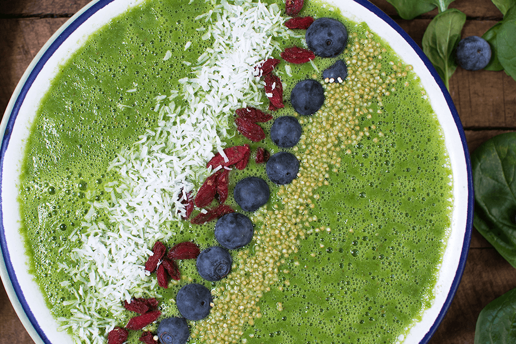 Grüne Smoothie Bowl