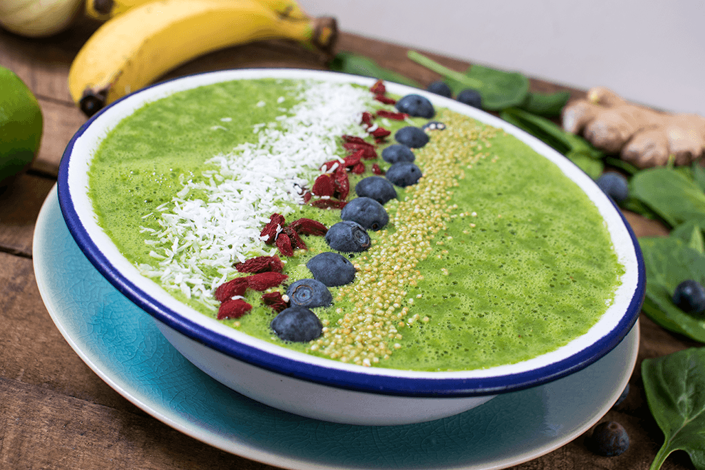 Grüne Smoothie Bowl