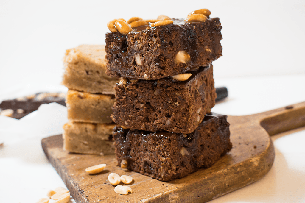 Vegane Brownies und Blondies