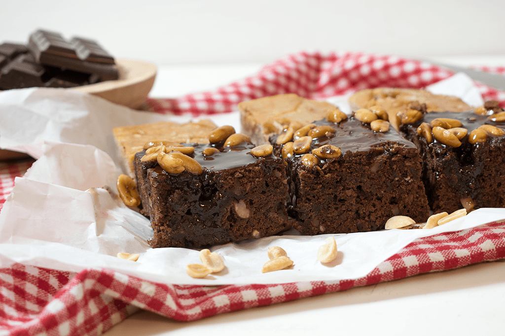 Vegane Brownies und Blondies