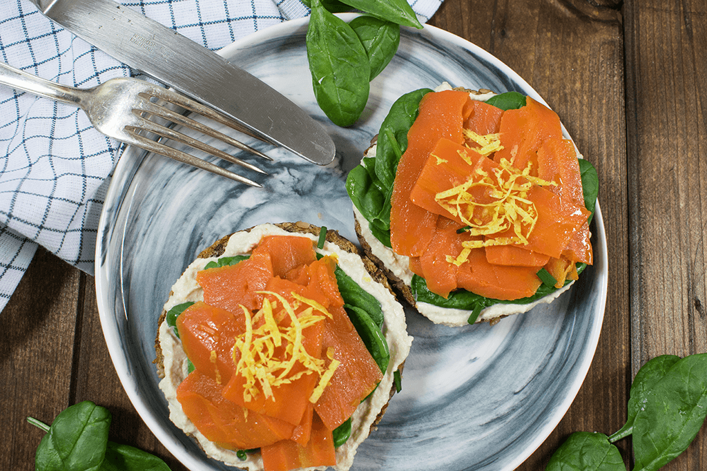 Karotten Lachs, veganer Lachs, Lachs aus Karotte