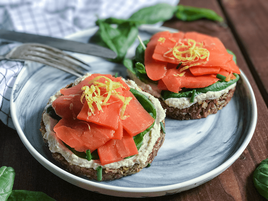 Karotten Lachs, veganer Lachs, Lachs aus Karotte