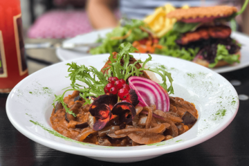 Das Untervegs in Krefeld, veganes Restaurant