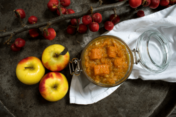 Ein würziges Apfel-Kürbis-Chutney, Apfel-Kürbis-Aufstrich