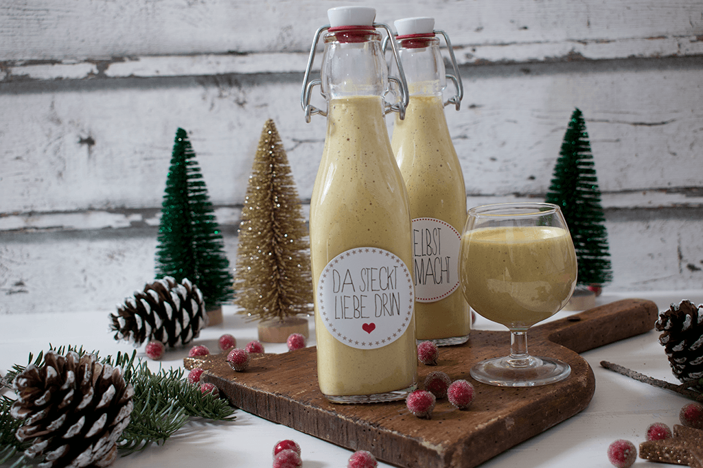 veganer Eggnog, Egg-„Not“, veganer Eierlikör